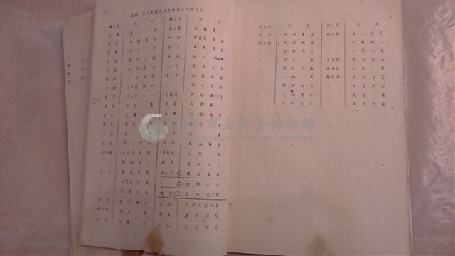 選鑛青化製鍊現場員會議結末書藏品圖，第2張