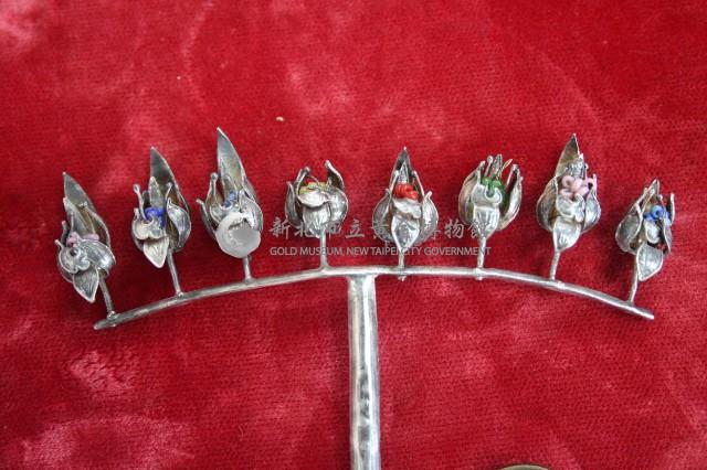 花蕊彩珠髮簪藏品圖，第2張