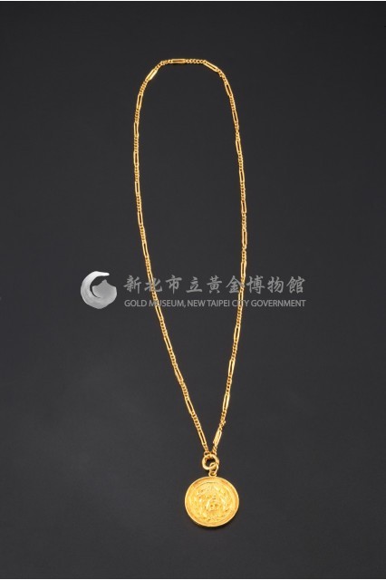 福字金平墜及鳳眼金鍊藏品圖，第4張