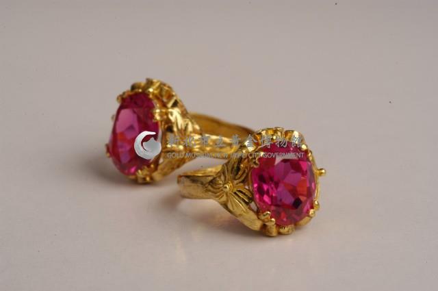 紅寶石金戒2只藏品圖，第4張
