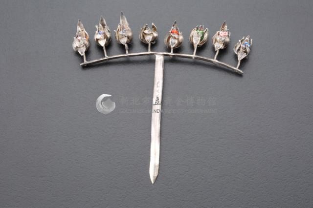 花蕊彩珠髮簪藏品圖，第3張