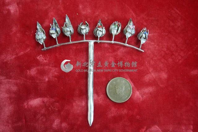 花蕊彩珠髮簪藏品圖，第1張