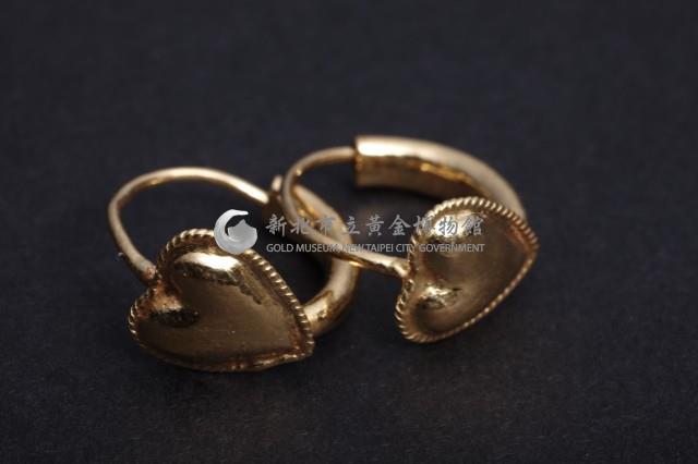 桃仔金耳環一對藏品圖，第6張
