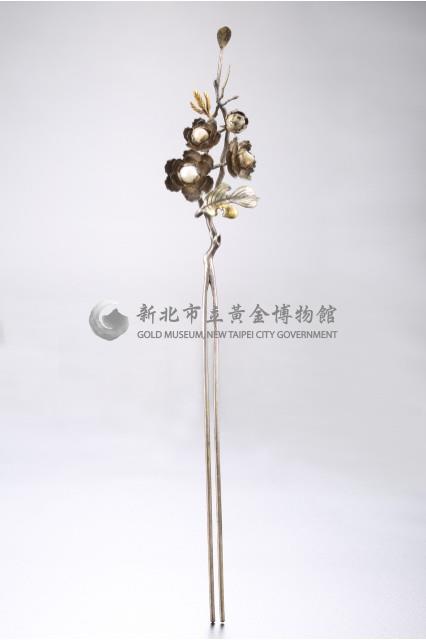 珍珠牡丹耳挖釵藏品圖，第6張