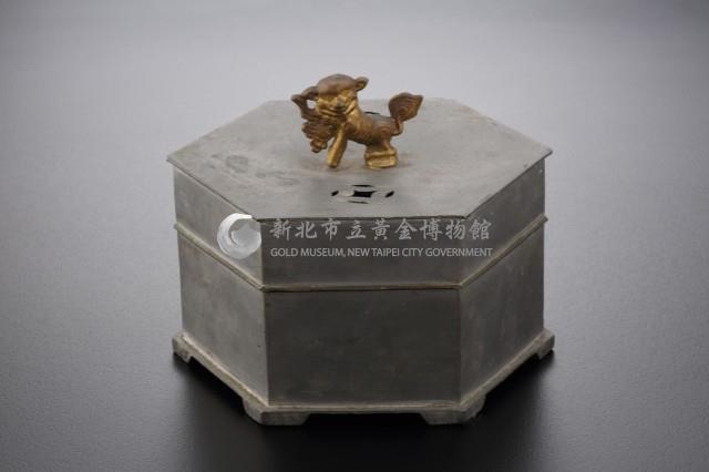 六角粉盒藏品圖，第1張