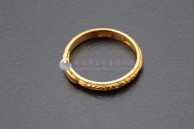 女用花仔金戒(花草戒)藏品圖，第1張