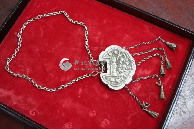 富福祿禎祥銀鎖片項鍊藏品圖，第1張