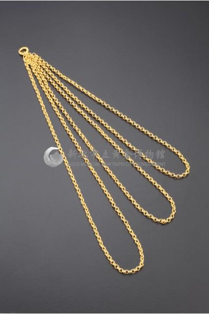 三層斗箍金項鍊藏品圖，第3張