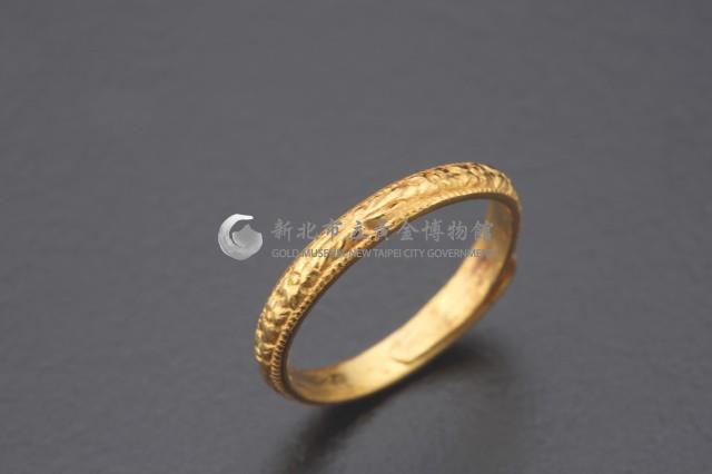 女用花仔金戒(花草戒)藏品圖，第2張
