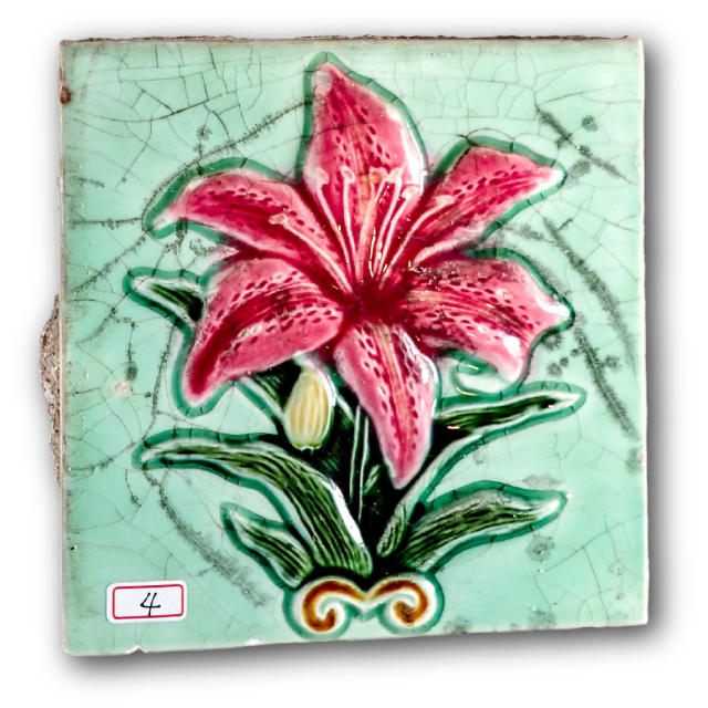 彩磁：花卉(一)之4