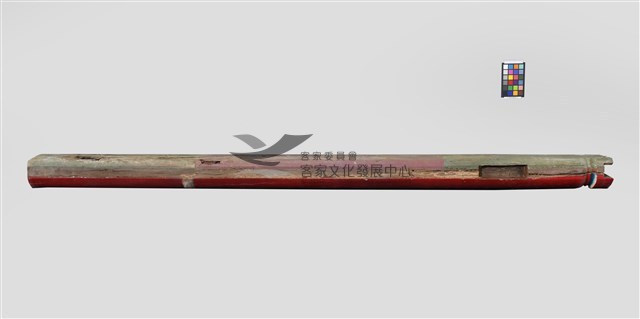 木柱(神龕牌樓面中港右柱)藏品圖，第2張
