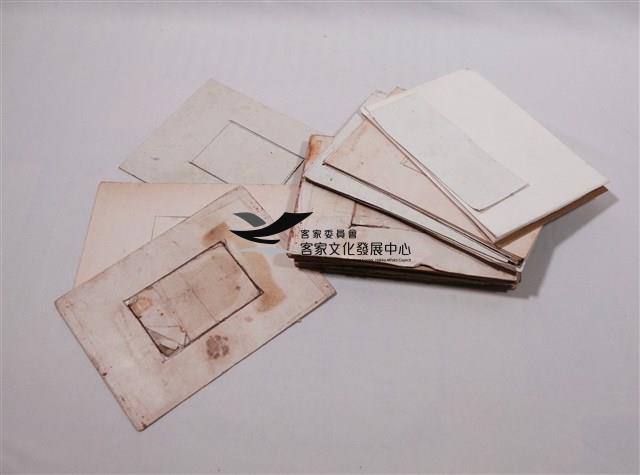 木製印相模(印相用紙模)藏品圖，第1張