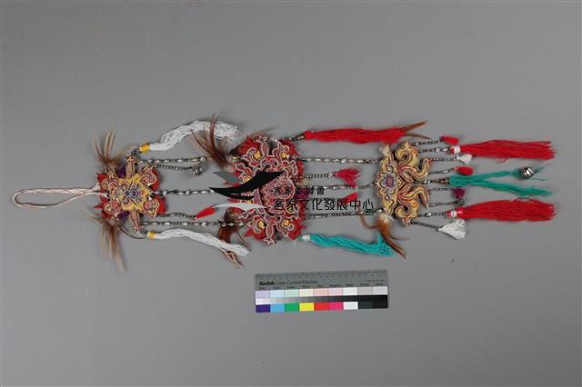絲毛質地鴛鴦彩繡串珠掛飾   (鴛鴦彩繡掛飾)藏品圖，第6張