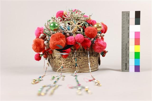 銀質鎏金鳳冠藏品圖，第1張