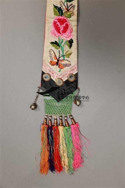 繡金附劍帶雲肩藏品圖，第7張