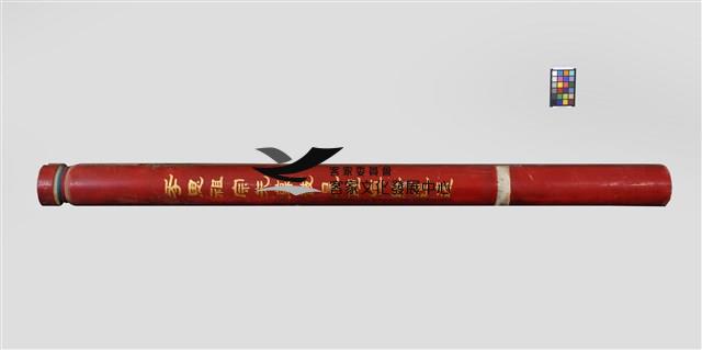 木柱(神龕牌樓面中港左柱)藏品圖，第1張