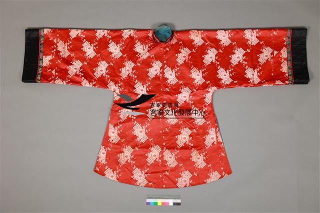 織金花囍字紋紅袍藏品圖，第1張