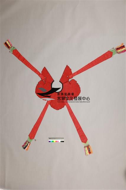 繡金附劍帶雲肩藏品圖，第2張