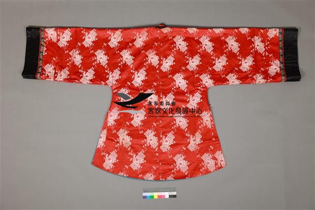 織金花囍字紋紅袍藏品圖，第2張