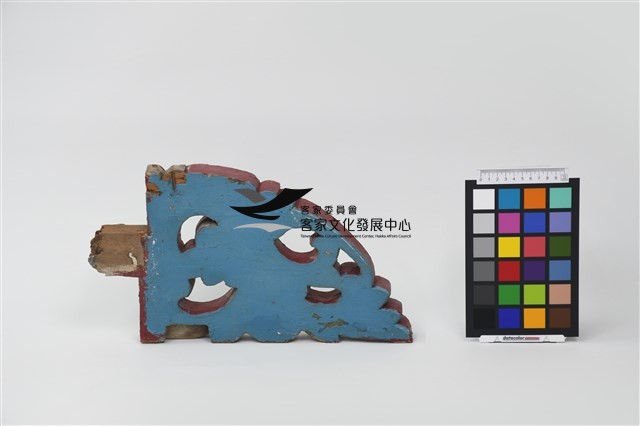 插角(公廳步口右架直出櫸左插角)藏品圖，第2張