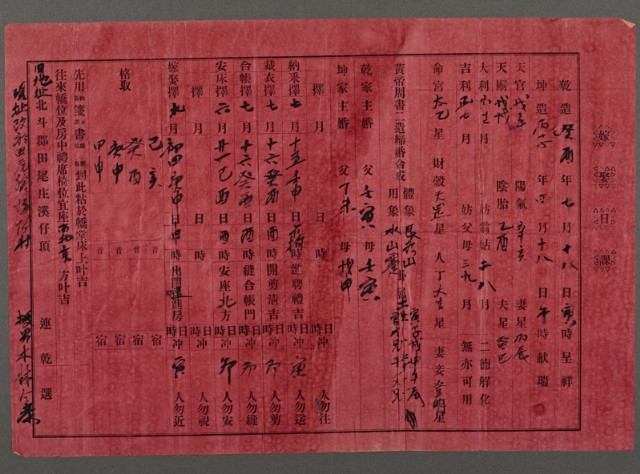 嫁娶日課書的圖片
