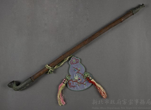 旱煙斗與煙袋藏品圖，第1張
