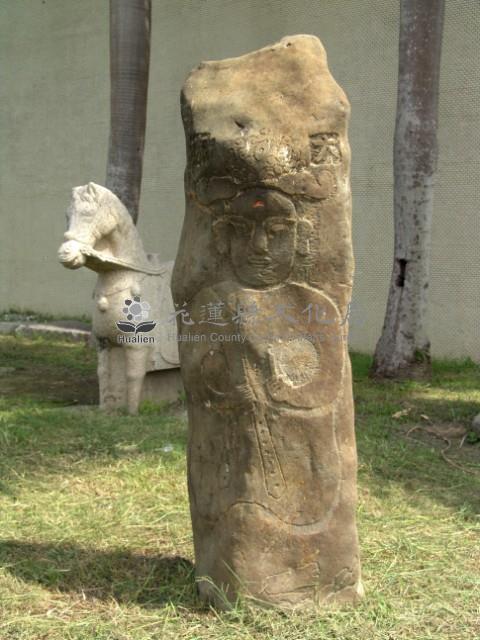 包公石像〈平埔族〉藏品圖，第1張