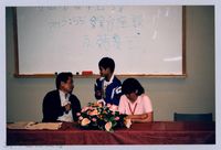 2001 吳濁流文藝營1-1綜合座談及結業式藏品圖，第1張