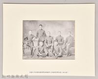 吳濁流與國語學校師範部同學合影1藏品圖，第1張