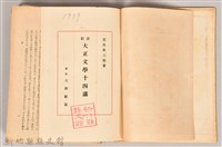 《改訂大正文學十四講》藏品圖，第3張