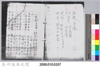 林柏燕輯註：「大新吟社」原稿複印本─三藏品圖，第8張