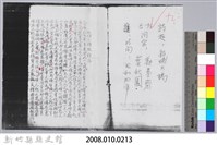 林柏燕輯註：「大新吟社」原稿複印本─九藏品圖，第27張