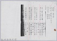 林柏燕輯註：「大新吟社」原稿複印本─十三藏品圖，第1張