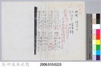 林柏燕輯註：「大新吟社」原稿複印本─二十四藏品圖，第7張