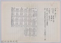 林柏燕輯註：「大新吟社」原稿複印本─六十三藏品圖，第1張