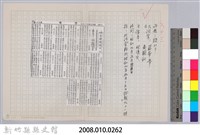 林柏燕輯註：「大新吟社」原稿複印本─六十三藏品圖，第2張