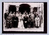 龍瑛宗翻拍照43：婚宴團體照1藏品圖，第1張
