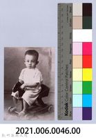 龍瑛宗翻拍照46：木馬上的男童藏品圖，第2張