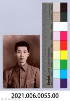 龍瑛宗翻拍照55：男性半身個人照3藏品圖，第2張