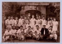 龍瑛宗翻拍照78：龍瑛宗與台灣省合作金庫同仁合影藏品圖，第1張