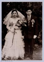 龍瑛宗翻拍照143：友人婚紗照3藏品圖，第1張