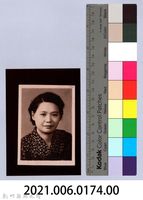 龍瑛宗翻拍照174：李耐個人照2藏品圖，第2張