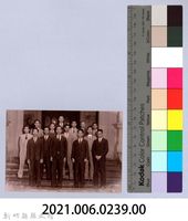 龍瑛宗翻拍照239：龍瑛宗與友人合影41藏品圖，第2張