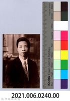 龍瑛宗翻拍照240：男性個人照8藏品圖，第2張