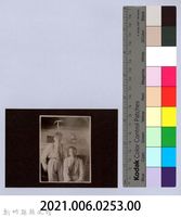 龍瑛宗翻拍照253：龍瑛宗與友人合影47藏品圖，第2張