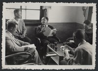 彭縣長出巡各市鎮：新豐鄉(一)黃總幹事報告藏品圖，第1張