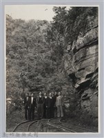 彭瑞鷺縣長視察尖石錦屏燧道藏品圖，第1張