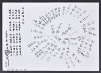 彭公瑞鷺縣長主持新竹縣政八年誌念：主任秘書及各行政職員贈彭縣長字(影本)藏品圖，第1張