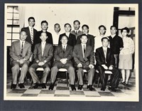 彭公瑞鷺縣長主持新竹縣政八年誌念：彭縣長與各行政官員合影藏品圖，第2張