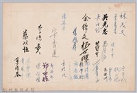 彭公瑞鷺縣長主持新竹縣政八年誌念：自來水廠職員簽名名冊藏品圖，第1張